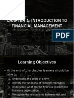 Chapter 1: Introduction To Financial Management