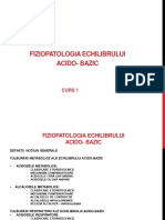 Tulburările Echilibrului Acido-Bazic - 1 - 2019 PDF