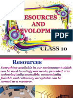 Resources and Development