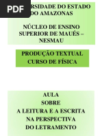 Sobre a Leitura e a Escrita