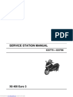 Service Station Manual: X8 400 Euro 3