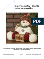 Muñeco de nieve country - Cuenta regresiva para navidad.pdf
