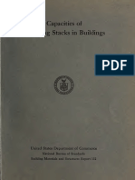 Capacities of Plumbing Stacks in Buildings, Robert Wyly, Herbert Eaton, National Bureau of Standards, 1952 PDF