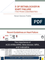 The Role of Betablocker in Heart Failure: - Perspective From Comorbidities