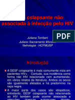 GESF colapsante não associada à infecção pelo HIV