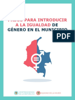 Introducir La Igualdad de Género en Colombia