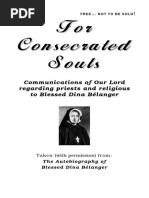 ﻿For Consecrated Souls