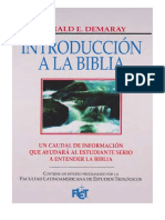 Introduccion A La Biblia - Donald Demaray PDF