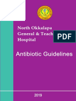 Antibiotic Guidlines (2019) PDF