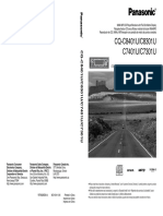 Panasonic Cqc8401u Auto Radiocd Deck 585cacc PDF