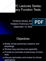 Pulmonary Function Testing