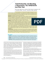 Resuscitation of Endotheliopathy and Bleeding in Thoracic Aortic Dissections: The VIPER-OCTA Randomized Clinical Pilot Trial