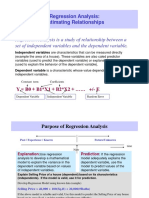 Regression Analysis: Estimating Relationships