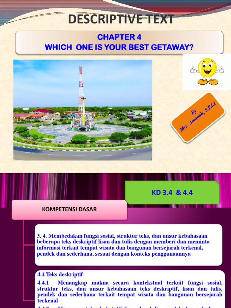 Descriptive Text Verb Linguistic Typology