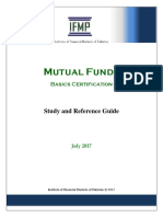IFMP Mutual Funds Basics Certification (Study and Reference Guide) PDF