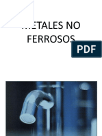 Metales No Ferrosos