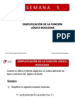 Semana 5 Simplificación de La Función