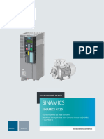 Instrucciones Servicio Sinamics G120 CU240B 2 CU240E 2 PDF