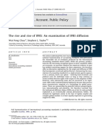 Chua and Taylor 2008 The Rise and Rise of IFRS - An Examination of IFRS Diffusion