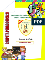 Carpeta Pedagogica de Primaria 2019