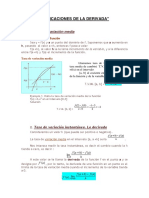 Aplicaciones de La Derivada 1