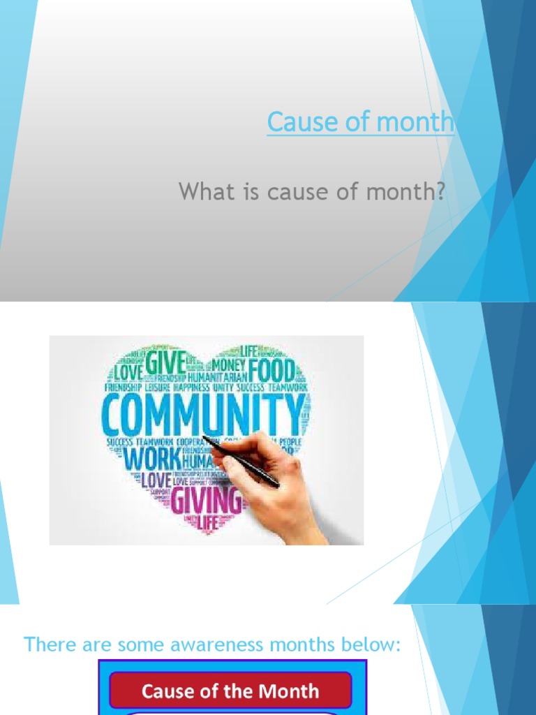 What Is Cause of Month? | PDF | Cancer | Medical Specialties