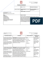 Planificación Unidad Conociéndonos 2019