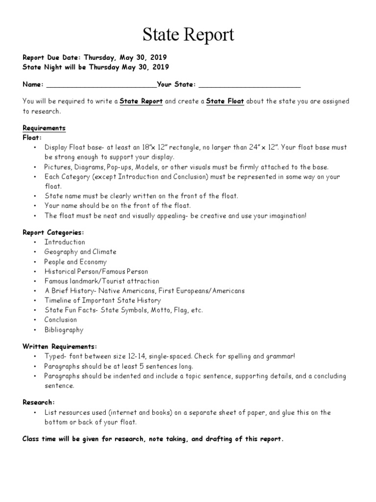 State Report 18-19 | PDF | Business | Social Science