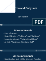 Ellington and Early Jazz: Jeff Hellmer