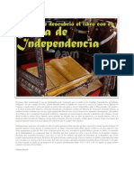 El Grueso Libro Conteniendo El Acta de Independencia de Venezuela