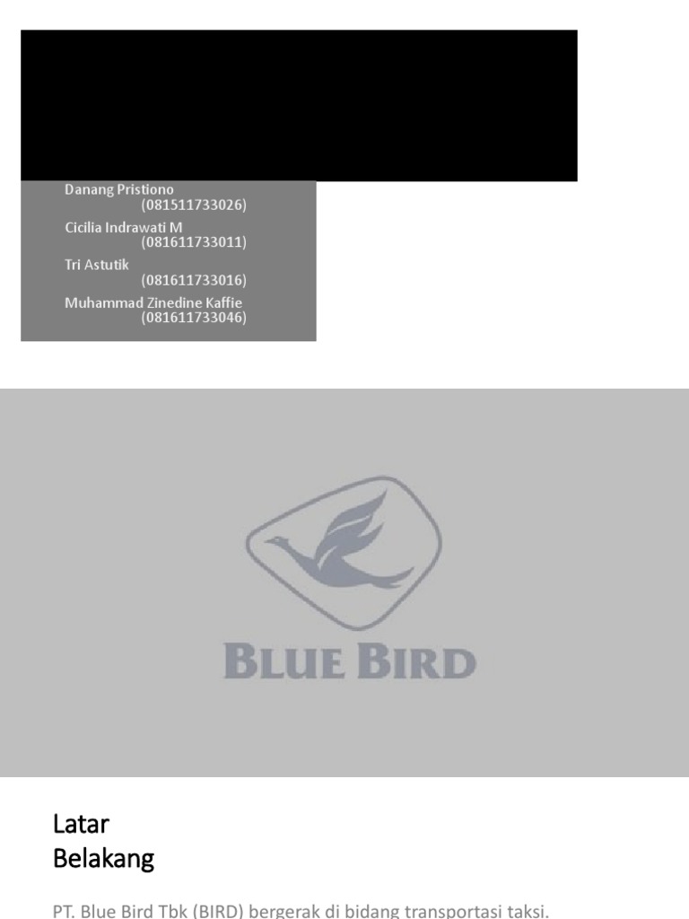 Perusahaan Bluebird | PDF