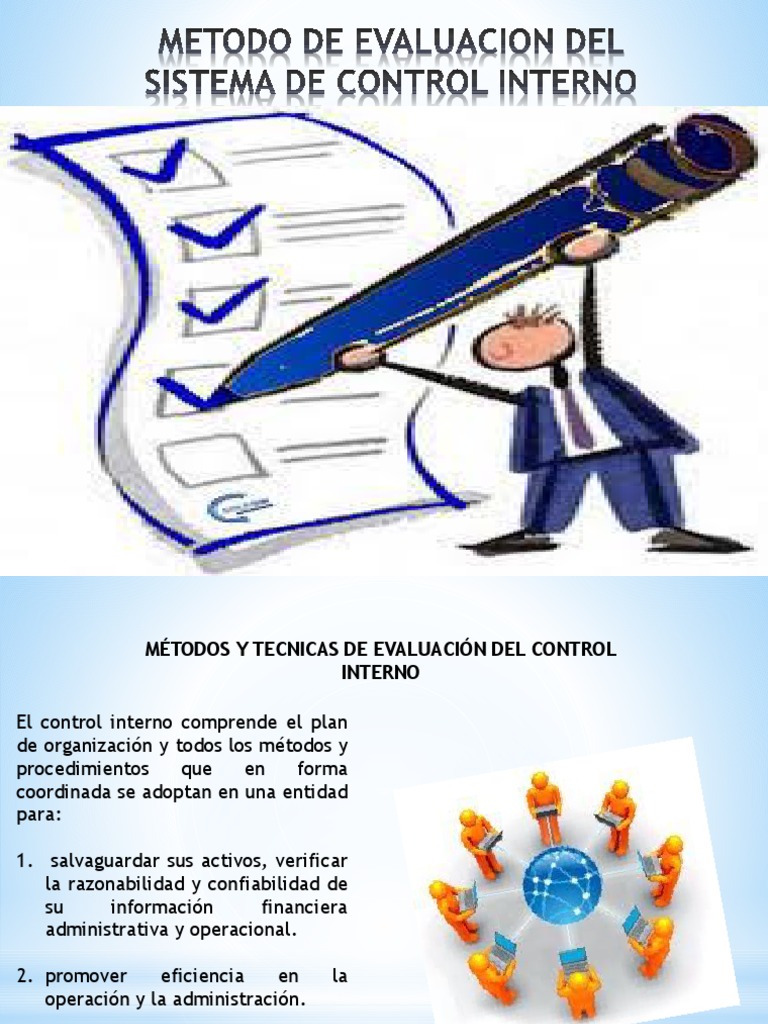 Métodos de Evaluación del Control Interno | PDF | Cuestionario | Prueba ...