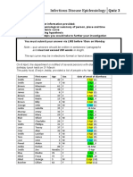 Infectious Disease Epidemiology Quiz 3