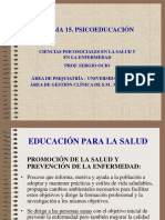 Psicoeducación en salud mental