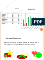 Ejercicios: Realiza Una Gráfica de Barras Con Los Siguientes Datos