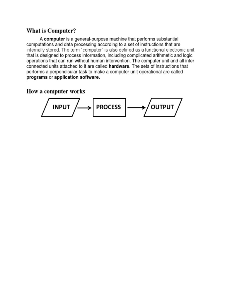 Understanding Computer Basics | PDF | Technology & Engineering