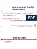Systems Analysis and Design: Fourth Edition