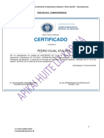 CERTIFICADO