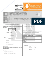 07 Descargar Potenciación y Radicación de Números Enteros PDF