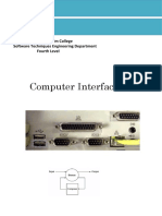 Lectures 1-4 Interface (Technology) New