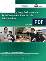 Manual para El Registro de Actividades de Salud Famliar PDF