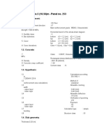 Slab: Slab No.5 (10.56) M - Panel No. 253: 1.1. Reinforcement