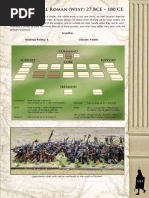 Dragon Rampant Roster Sheets | PDF | Military | Warfare