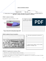 Guía de actividades de Estudios Sociales sobre la economía chilena del siglo XIX