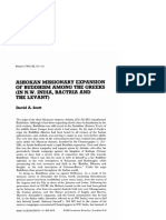 Ashokan Missionary Expansion of Buddhism Among The Greeks (In N.W. India, Bactria and The Levant)