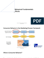 Consumer's Behavioral Fundamentals: The Building Blocks: 1 Coursera (Marketing Strategy Specialization) - Shameek Sinha