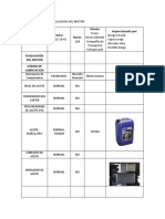 Infore Tecnico de Evaluacion Del Motor