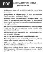 A Armadura Completa de Deus