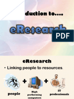 Introduction to eResearch: Linking People to Resources