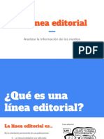 ¿Qué Es Una Línea Editorial?